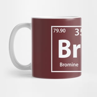 Brat (Br-At) Periodic Elements Spelling Mug